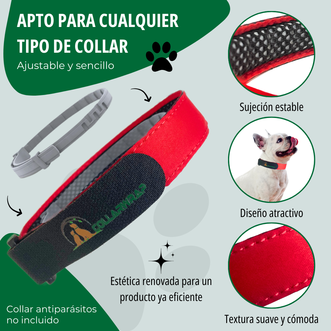 Funda Collar Aniparasitario - COLLARWRAP, , large Imagen numero 3
